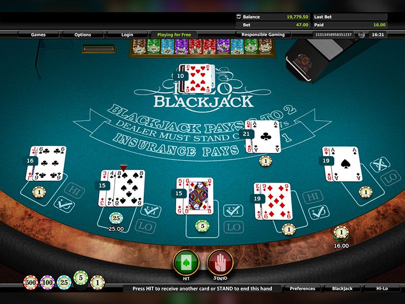 Blackjack en línea En que consiste este juego de cartas
