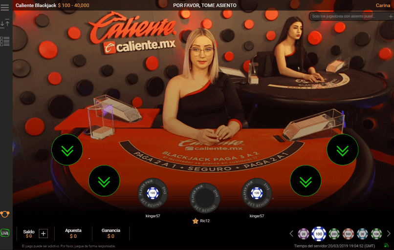 casino caliente online